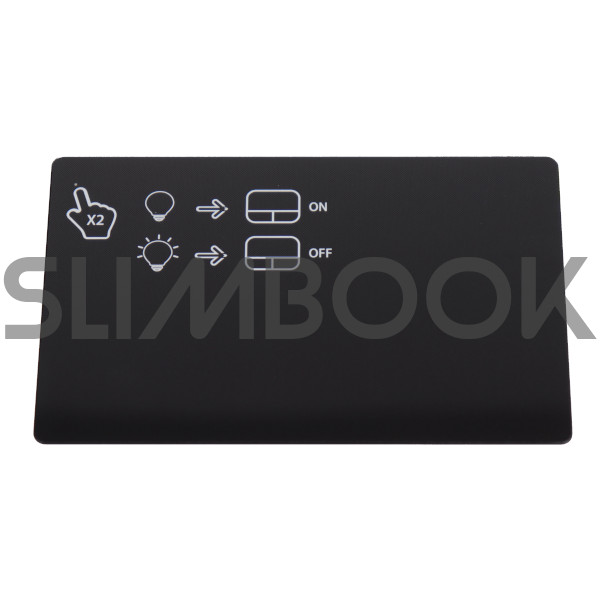 Tempered glass adhesive touchpad surface (Titan)