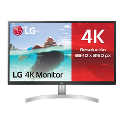[27UL500P-W] LG 27&quot; 4K LED IPS 4K 5ms HDMI DP Monitor